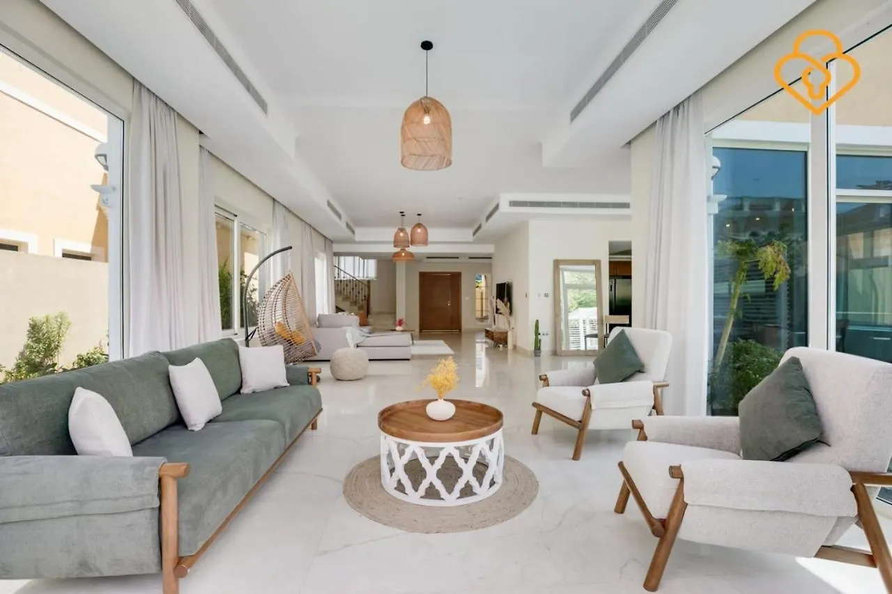 Keysplease 4 Bed Villa Jacuzzi & Pool Jumeirah Park Dubaj Egyesült Arab Emírségek